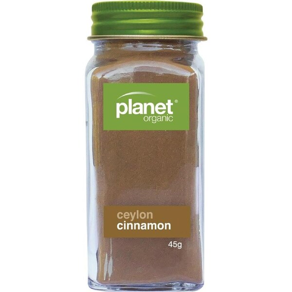Planet Organic Organic Shaker Ground Cinnamon 45g