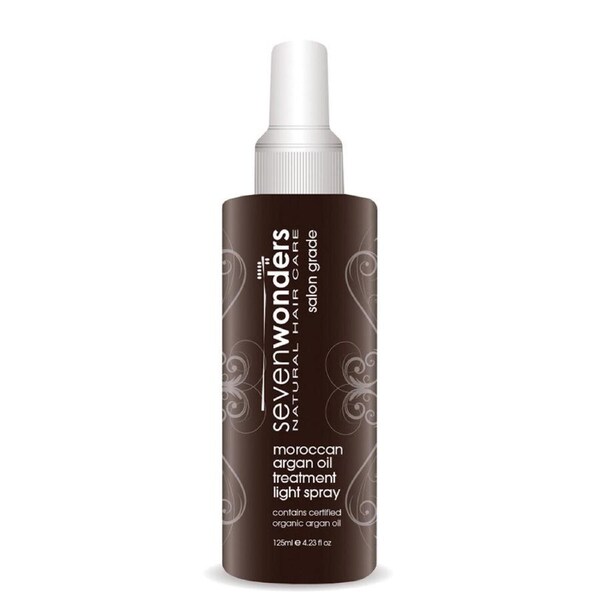 Seven Wonders Natural Hair Care Moroccan Argan Oil Treatment Light Spray 125ml