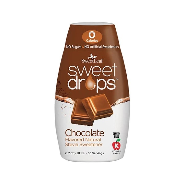 Sweet Leaf Sweet Drops Stevia Liquid Chocolate Squeeze Pack 50ml