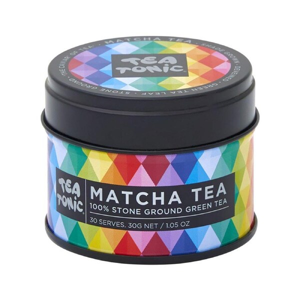 Tea Tonic Organic Matcha Green Tea Platinum (Pure) Tin 30g