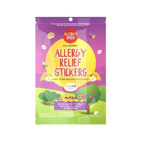 The Natural Patch Co. AllergyPatch Organic Allergy Relief Stickers x 24 Pack