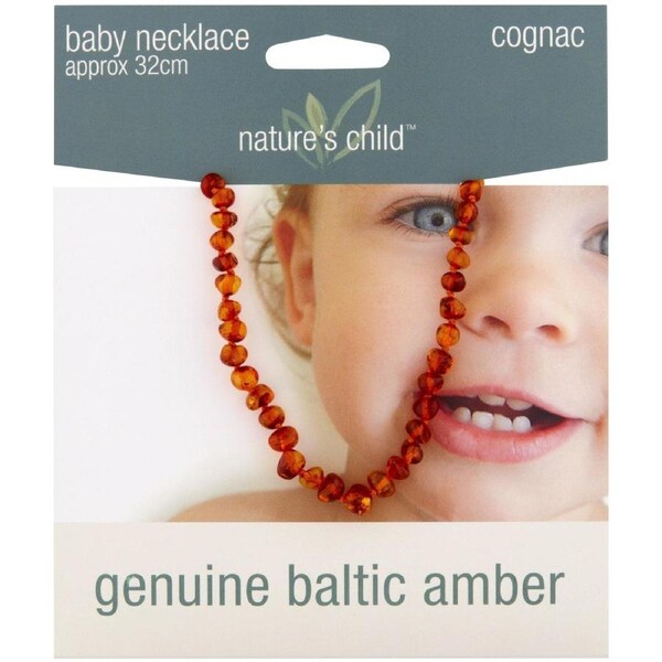 Nature's Child Amber Necklace for Baby 1Pk