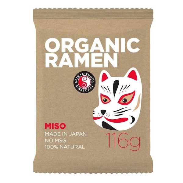Spiral Organic Miso Ramen 116g (Pack of 10)
