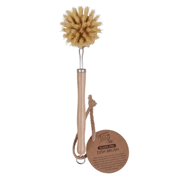 White Magic Eco Basics Plastic Free Dish Brush 1Pk