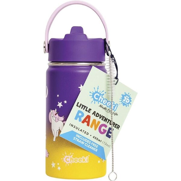 Cheeki Kids Bottle Insulated Unicorn 400ml