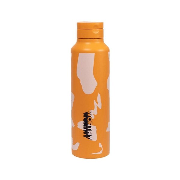 Worthy Sugarcane Drink Bottle Retro Orange 750ml