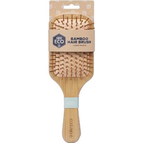 EVER ECO Bamboo Hair Brush Large Paddle