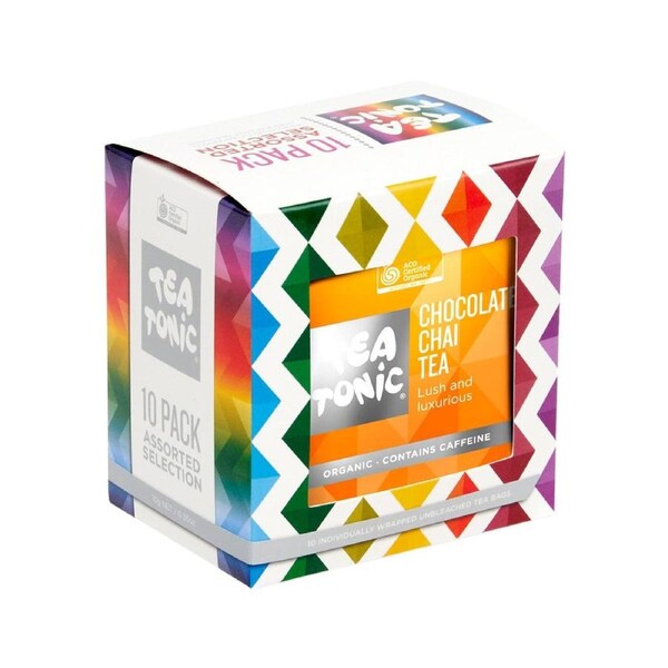 Tea Tonic Favourites (Colourful) x 10 Tea Bags