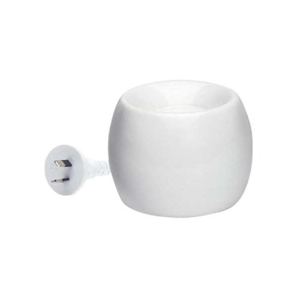 Aromamatic 2inone Electric Vaporiser (Essential Oil & Wax Melt) Coral Shape White