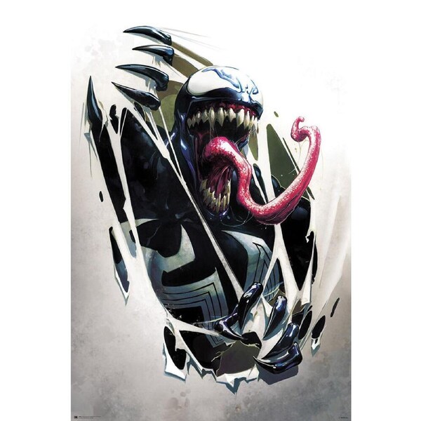 Marvel Comics Venom Breaking Out Poster 91.5x61cm Room Hanging Wall Decor