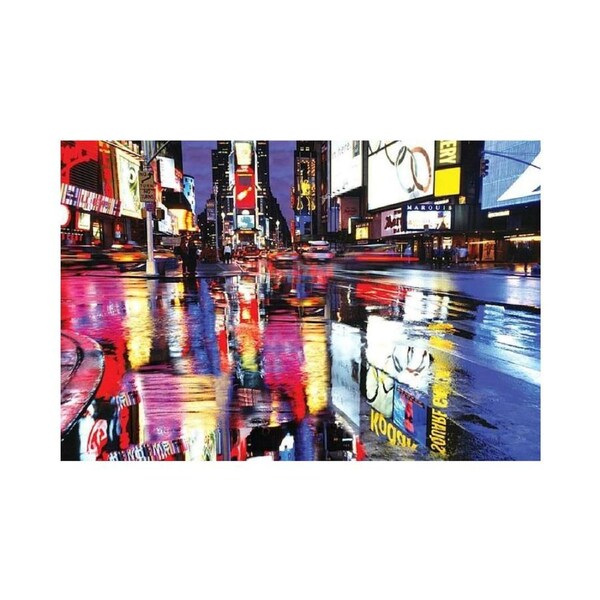Impact Merch Times Square Colours Poster Home/Room Wall Decor Display 91x61cm