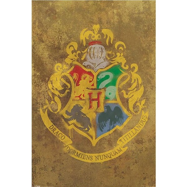 Wizarding World Harry Potter House Sigils Poster Wall Decor Display 91x61cm