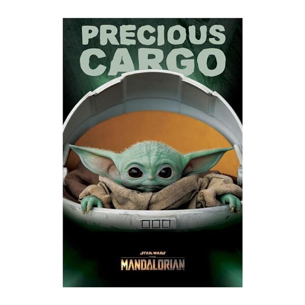 Star Wars The Mandalorian Precious Cargo Poster Wall Decor Display 91x61cm