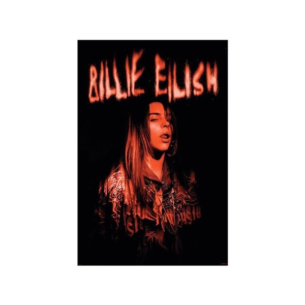 Impact Merch Billie Eilish Sparks Poster Home/Room Wall Decor Display 91x61cm