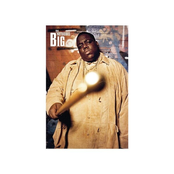 Impact Merch Notorious B.I.G. Biggie Smalls Poster Room Wall Decor 91x61cm