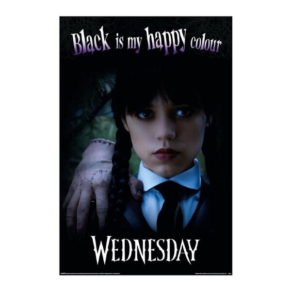 Impact Merch Wednesday Happy Colour Poster Room Wall Decor Display 91x60cm