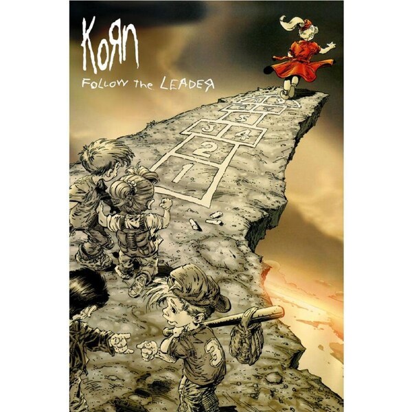 Impact Merch Korn Follow The Leader Poster Room Wall Decor Display 91x60cm