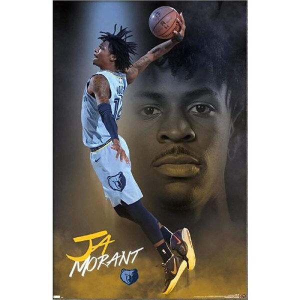 NBA Ja Morant Poster Home/Room Wall Hanging Decorative Sports Display 91x60cm