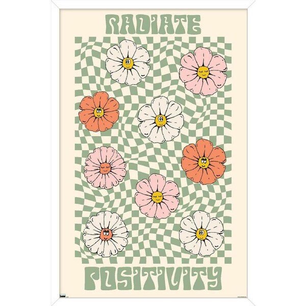 Impact Merch Radiate Positivity Poster Home/Room Wall Decor Display 91x60cm