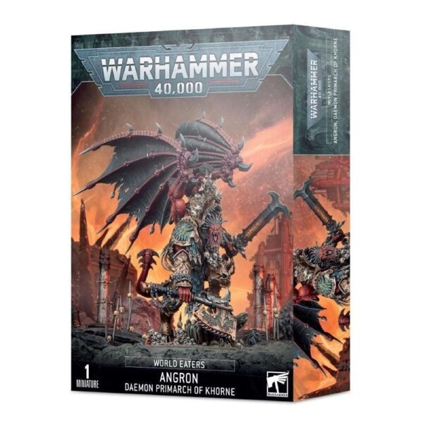 Warhammer 40k - World Eaters - Angron Daemon Primarch Of Khorne