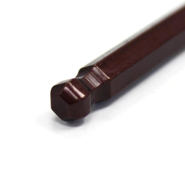 TDR 5mm Quality Allen Ball End Long Steel Arm Hex Key Kit Wrench - Metric