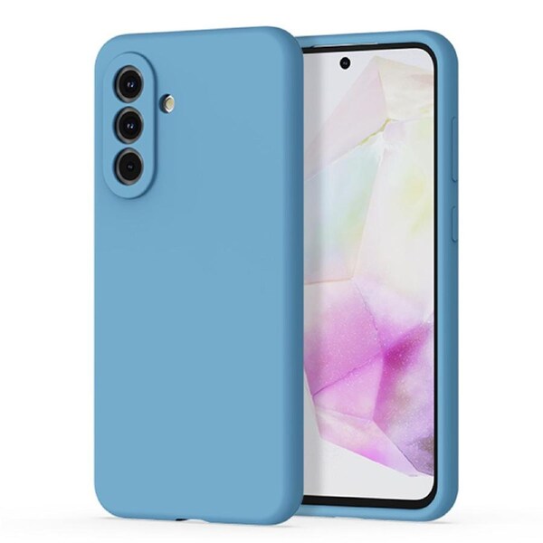 ZUSLAB Galaxy A36 Case Nano Silicone Shockproof Gel Rubber Bumper Protective Cover for Samsung (2025) - Blue