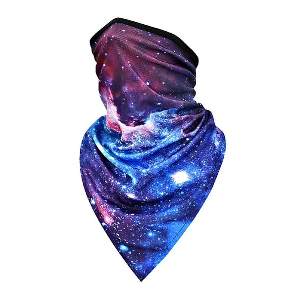 TDR Purple Washable Unisex Reusable Half Face Balaclava Mask, For Motorcycle, Cycling, Outdoor, Paintball, Tactical - Lightweight, Breathable, Quick-Dry, Sunscreen, Dustproof