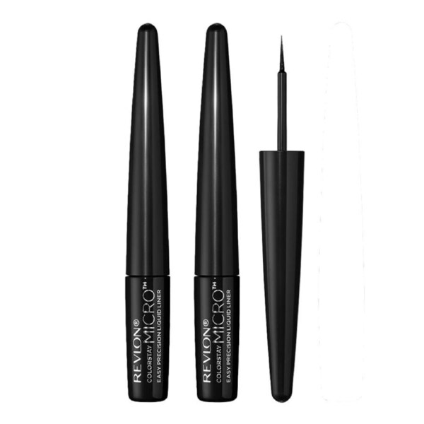 Revlon ColorStay Micro Easy Precision Liquid Liner 1.7ml 301 BLACKOUT - 2 pack