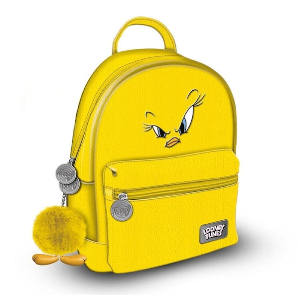 Looney Tunes Tweety Fashion Backpack Kids/Children Travel Carry Bag Yellow