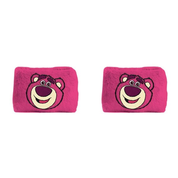 2PK Disney Toy Story Lotso Plush Pencil/Pen Case Personal Organiser Grey 18x25cm