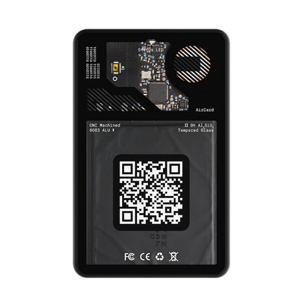 Rolling Square AirCard Card-sized Wallet Tracker [AIRCARDR]