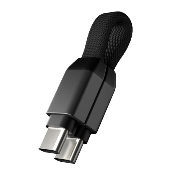 [PROCCR] Rolling Square inCharge Mini USB-C to USB-C Keyring Cable