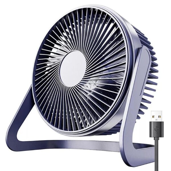 360o USB Fan Portable Desk Fan 8Inch USB Powerful Silent Cooling
