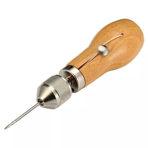 Lock Stitching Tool Sewing Machine Leather Sewing Awl Kit Hand Stitcher Leather