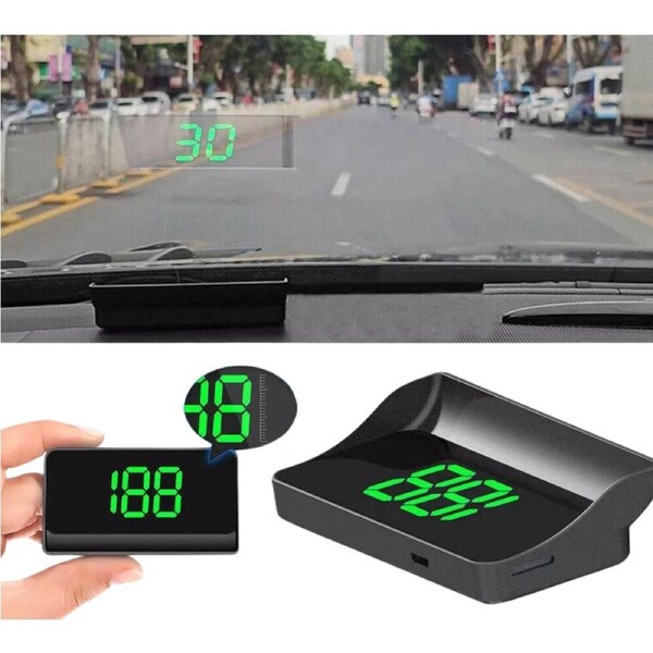 Digital Speed Universal Speedometer HUD Head Up Display Odometer Car