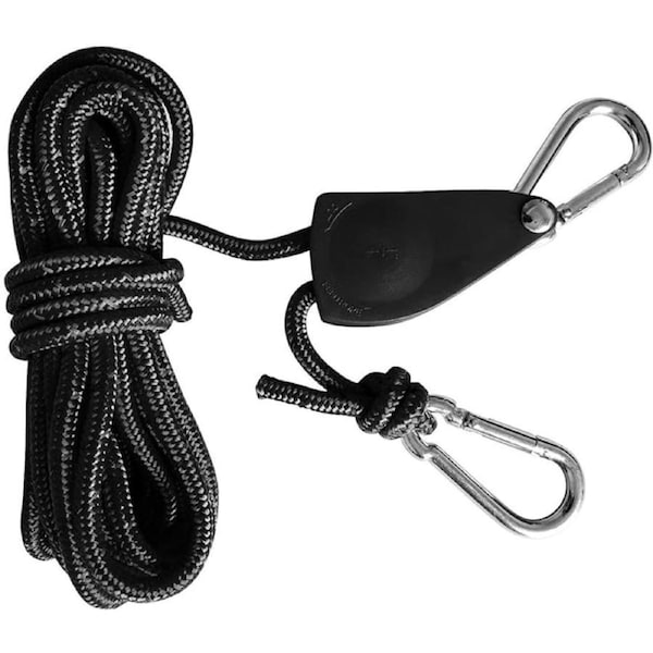 Camping Rope Fix Tent Portable Adjustable High Strength Fast Release Pulley