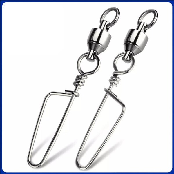 Coastlock Snap Fishing Ball Bearing Swivels 2# 38mm 45Lbs 20x