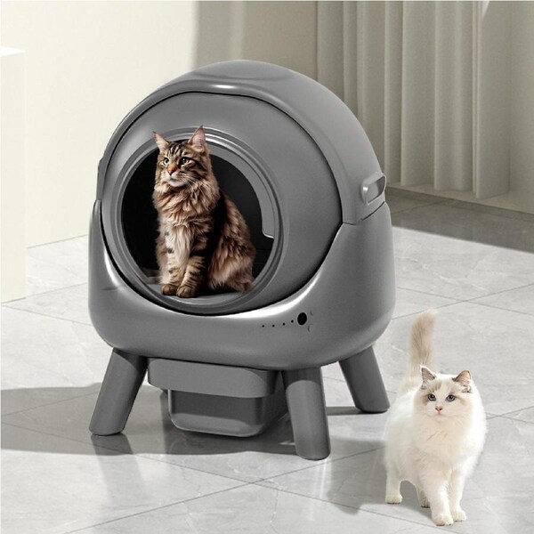 Pawz Automatic Smart Self Cleaning Cat Litter Box App Control Large Odor-Removal