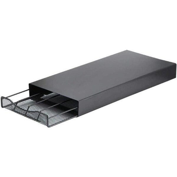 Coffee Pod Holder Drawer for Nespresso - 40 Capsules Storage Rack Stand