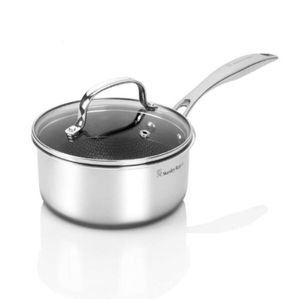 Stanley Rogers Matrix Saucepan with Lid - 20cm / 3L - Suits Induction