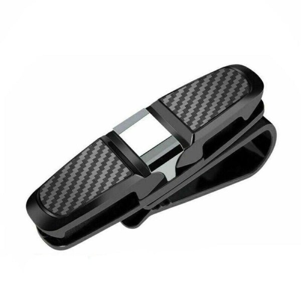 1Pc Car Glasses Holder Clip Case Sunglasses Eyeglasses Ticket Card Clip Holder