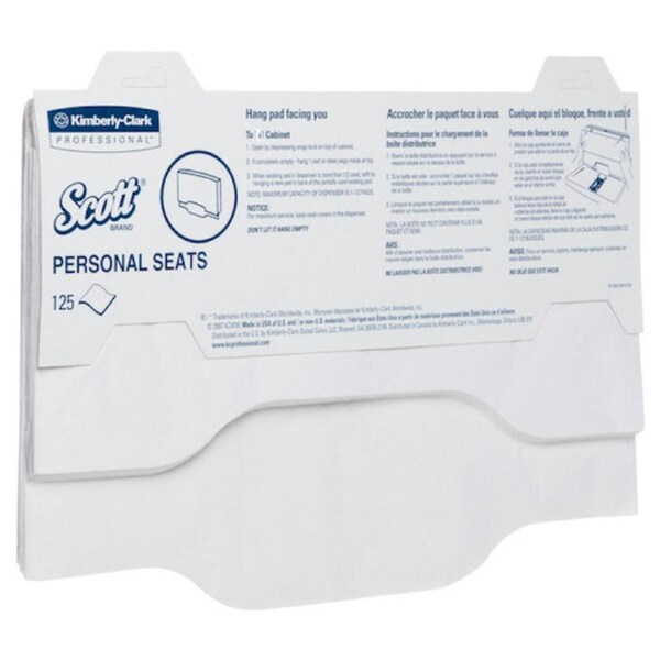Scott Toilet Personal Seat Covers 24 Packs x 125 Sheets (7410)