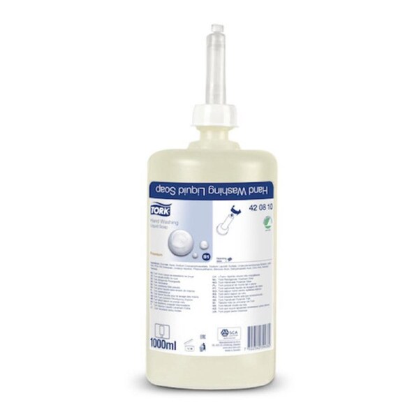 Tork Extra Hygiene Liquid Soap S1 System 6 Cartridges x 1 L (420810)