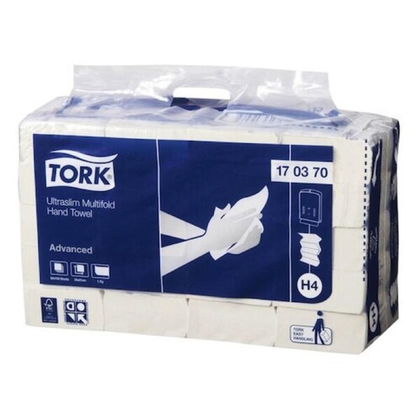 Tork Advanced Ultraslim Multifold Hand Towel H4 20 Packs (170370)
