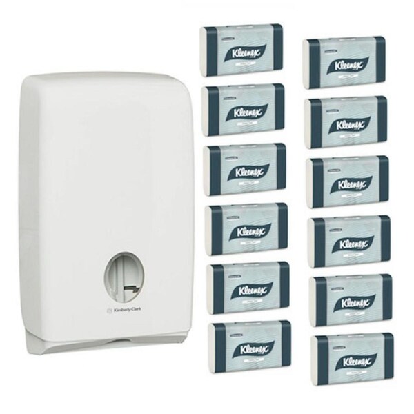 Kimberly Clark Kleenex Compact Hand Towel Starter Pack (4440 70240)