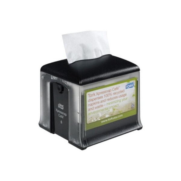 Tork Xpressnap Cafe Tabletop Napkin Dispenser Black N10 (272809)