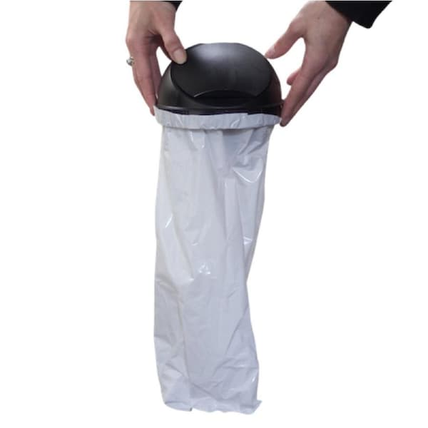 Medium Terracyclic Biodegradable Lid & Bag Set 13L Black 10/Pack