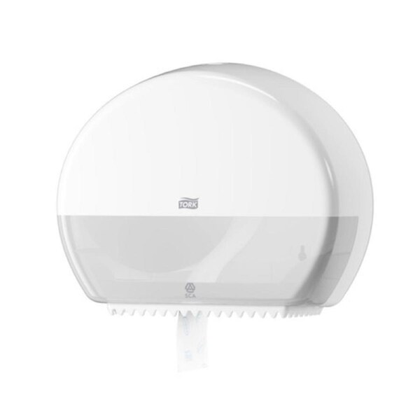 Tork Mini Jumbo Toilet Roll Dispenser T2 White (555000)