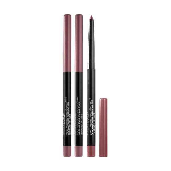 3 x Maybelline Color Sensational Shaping Lip Liner 0.28g - 56 Almond Rose