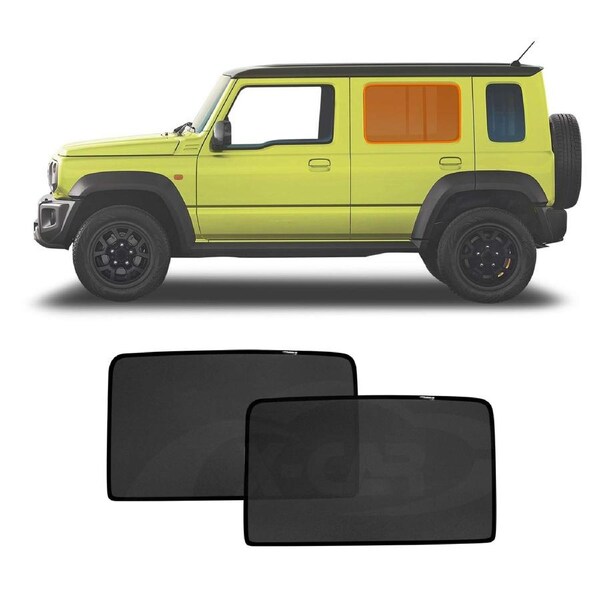 Rear Window Sun Shade for Suzuki Jimny XL 5-Door 2023-Onwards Car Sun Blind Mesh